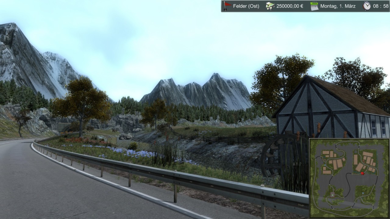 Schön gestaltete Map